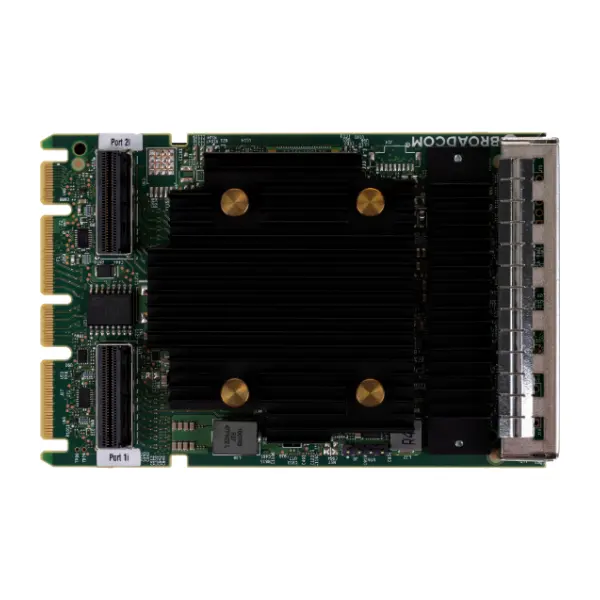 P47789-B21 HPE MR216i-o SPDM Gen11 Controller: вид сверху P47789-B21 HPE MR216i-o SPDM Gen11 Controller: вид сверху